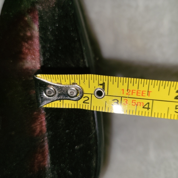 Madden Girl Size 7 Black Velvet Floral Sock Boots - Picture 12 of 14